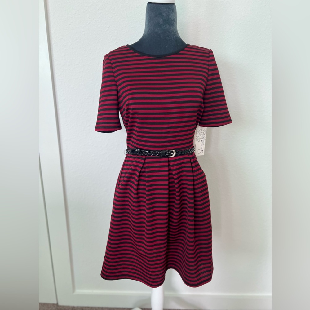 Belted dress